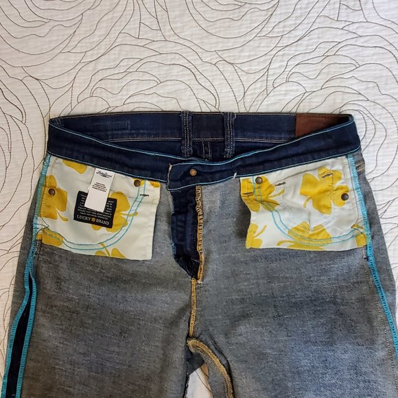[12/31W] Lucky Brand Jeans Sofia Capri - Picture 6 of 12
